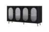 Picture of FIVEN 4-Door Buffet/Storage Cabinet (Black)