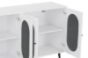Picture of FIVEN 4-Door Buffet/Storage Cabinet (White)