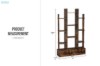 Picture of ARKIO 2-Drawer Bookcase/Display Shelves