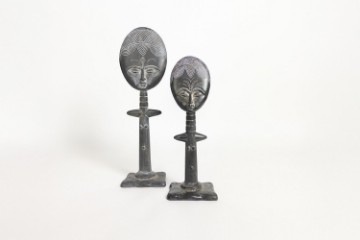 Picture of ASHANTI Mask Figurine - Set of  2