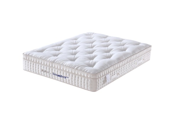 Picture of ELYREST Handcrafted Cotton-Linen Fabric Mini Pocket Spring Mattress with Natural Horsehair, Cashmere, Camel Wool & Soybean Fibre in Queen Size