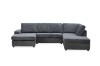 Picture of  [FLOOR MODEL CLEARANCE] WILLIAM Sectional Sofa with Ottoman - Chaise Facing Right 
