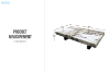 Picture of   [FLOOR MODEL CLEARANCE]LUCIANO 140 Microcrystalline Stone Top Coffee Table (Light)