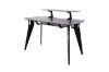 Picture of  [FLOOR MODEL CLEARANCE]  HOEK 120 Bundle Desk with Shelf