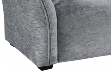 Picture of [FLOOR MODEL CLEARANCE] ROTTERDAM 1 Seater Fabric Sofa Range (Grey)
