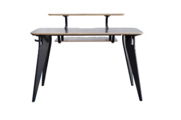 Picture of  [FLOOR MODEL CLEARANCE]  HOEK 120 Bundle Desk with Shelf