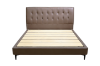Picture of   [FLOOR MODEL CLEARANCE]PALLADIO Queen Size Genuine Leather Bed Frame