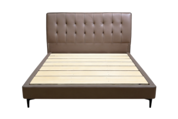 Picture of   [FLOOR MODEL CLEARANCE]PALLADIO Queen Size Genuine Leather Bed Frame