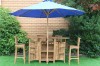 Picture of [FLOOR MODEL CLEARANCE]BALI Solid Teak Wood Extendable Outdoor Bar Table