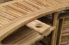 Picture of [FLOOR MODEL CLEARANCE]BALI Solid Teak Wood Extendable Outdoor Bar Table