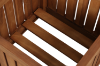 Picture of [FLOOR MODEL CLEARANCE] BALI Outdoor Solid Teak Double Flower Box (90x44x50cm)