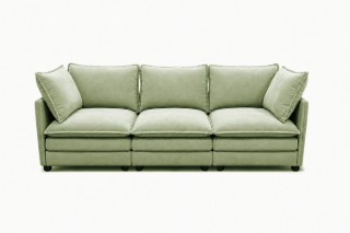 Picture of MELLOW Modular Sectional Sofa Range (Sage Green)  - 3PC Combo Set (LAF Armchair + Armless + RAF Armchair)