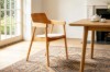 Picture of LUCA Solid White Oak Frame Armchair