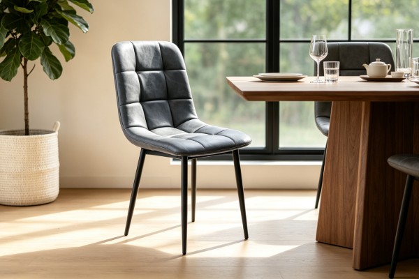 Picture of SAROTO Dining Chair (Charcoal) - Each