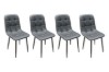 Picture of SAROTO Dining Chair (Charcoal) - 4 Chairs in 1 Carton