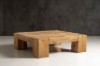 Picture of NORDWOOD Square 120 Reclaimed Pine Wood Coffee Table