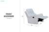 Picture of OVALA 360° Swivel Manual Reclining Lounge Chair