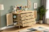 Picture of SWELL 2-Door 8-Drawer Dresser/Storage Cabinet