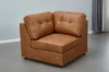 Picture of AUSTEN Fabric Modular Sectional Sofa Range (Brown Gold) - Arm Facing Right