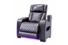 Picture of VOLT Air Leather Dual Motor Power Reclining Sofa Range with Cup Holders & Storage & USB Port & Wireless Charging & LED Lighting (Brown)