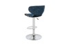 Picture of [FLOOR MODEL CLEARANCE]  MOSMAN Adjustable Swivel Gas Lift Bar Stool (Blue)