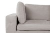 Picture of [FLOOR MODEL CLEARANCE] SUSSEX Memory Foam 4 Seater Extra Large Sofa with Ottoman (Light Grey)