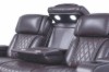 Picture of VOLT Air Leather Dual Motor Power Reclining Sofa Range (Brown) - 3RRC+2RRC+1R Sofa Set
