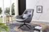 Picture of [FLOOR MODEL CLEARANCE] DAISY 360° Swivel Lounge Chair (Grey)