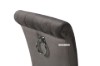 Picture of [FLOOR MODEL CLEARANCE] AITKEN Stainless Frame Velvet Dining Chair (Dark Grey)