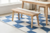 Picture of [FLOOR MODEL CLEARANCE] LEAMAN 1.2M Solid Acacia Wood Dining Bench