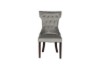 Picture of [FLOOR MODEL CLEARANCE]  JORDAN Tufted Winged Back Dining Chair (Grey)