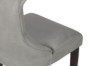 Picture of [FLOOR MODEL CLEARANCE]  JORDAN Tufted Winged Back Dining Chair (Grey)