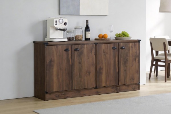 Picture of [FLOOR MODEL CLEARANCE]  BURNEI 4-Door Storage Cabinet/Sideboard