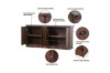 Picture of [FLOOR MODEL CLEARANCE]  BURNEI 4-Door Storage Cabinet/Sideboard