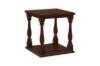 Picture of [FLOOR MODEL CLEARANCE]  CUCKOO Square Side Table Solid Wood Leg with Solid Wood Veneer