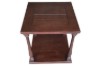 Picture of [FLOOR MODEL CLEARANCE]  CUCKOO Square Side Table Solid Wood Leg with Solid Wood Veneer