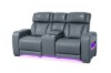 Picture of VOLT Air Leather Dual Motor Power Reclining Sofa Range (Grey) - 3RRC+2RRC Sofa Set