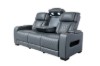 Picture of VOLT Air Leather Dual Motor Power Reclining Sofa Range (Grey) - 3RRC+2RRC+1R Sofa Set