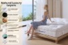 Picture of ELYREST Handcrafted Cotton-Linen Fabric Mini Pocket Spring Mattress with Natural Horsehair, Cashmere, Camel Wool & Soybean Fibre in Queen Size