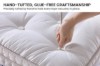 Picture of ELYREST Handcrafted Cotton-Linen Fabric Mini Pocket Spring Mattress with Natural Horsehair, Cashmere, Camel Wool & Soybean Fibre in Queen Size