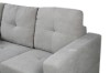 Picture of [FLOOR MODEL CLEARANCE] ADISEN Facing Left L-Shape Sofa (Light Grey)