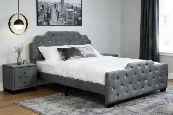 Picture of [FLOOR MODEL CLEARANCE] CORA Queen Size Bed Frame