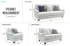 Picture of WESTBROOK 3/2/1 Seater Fabric Sofa Range