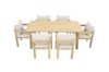 Picture of SYLVAN 7PC Acacia Wood Outdoor Dining Set