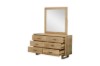 Picture of [FLOOR MODEL CLEARANCE]LYNWOOD 6-Drawer Solid Tasmanian Oak Dresser with Mirror
