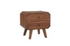 Picture of WALCOTT 2-Drawer Solid Walnut Veneer Bedside Table