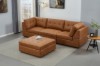 Picture of AUSTEN Fabric Modular Sectional Sofa Range (Brown Gold) - 4PC Combo Set (Armlessx1 + Arm Facing Leftx1 + Arm Facing Rightx1 + Ottomanx1)