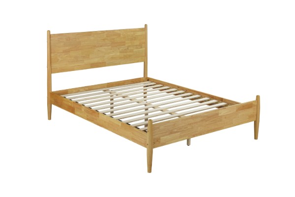 Picture of HARPER Solid Wood Bed Frame - Queen Size