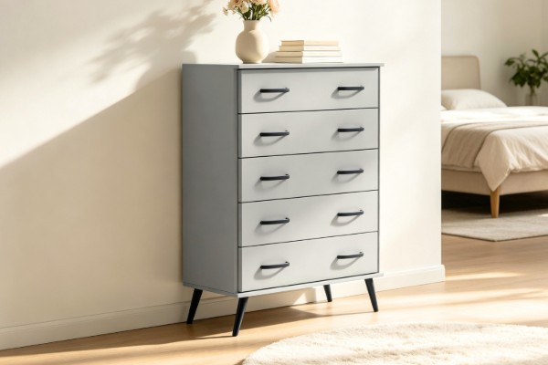 Picture of YUNA 5-Drawer Storage Cabinet/Tallboy