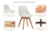 Picture of EFRON Dining Chair (Off White) - (47x53x79)